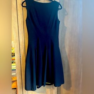🖤Black Crepe Swing Dress - H&M Size 12